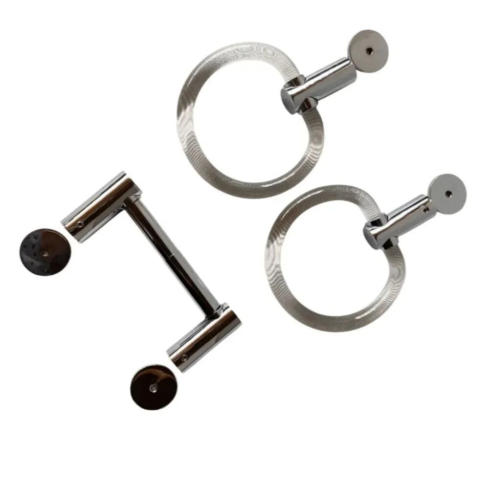 Vintage Lucite Set Bathroom Towel Bar & Toilet Paper Holder